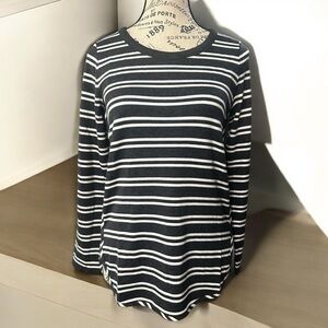 Market & Spruce Striped Pullover Sweater NWT